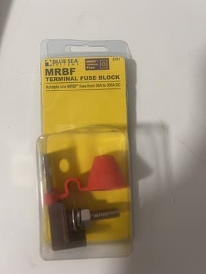 BLUE SEA 5191 FUSE BLOCK TERMINAL W/250 amp fuse