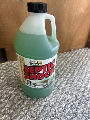 NEW Septic Shock 67.6 oz Improve Clogged Septic Systems Restores Rids of Odors