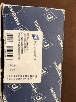 Pierburg 7.01830.13.0 Recirculation Air Valve OEM New Open Box