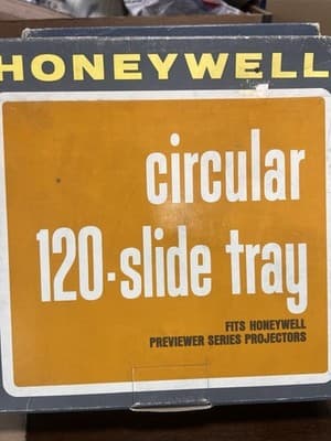 Honeywell 120-Slide Circular Tray for Honeywell Previewer Series Slide Projector