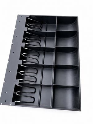 APG Cash Drawer PK-15VTA-BX Cash Tray Insert 5 Bill/5 Coin Plastic Removable