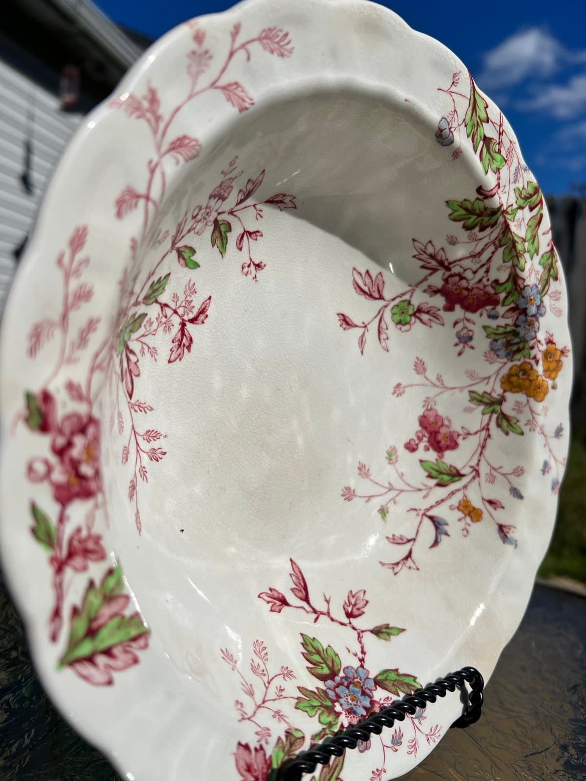 scalloped Washington bowl by booths