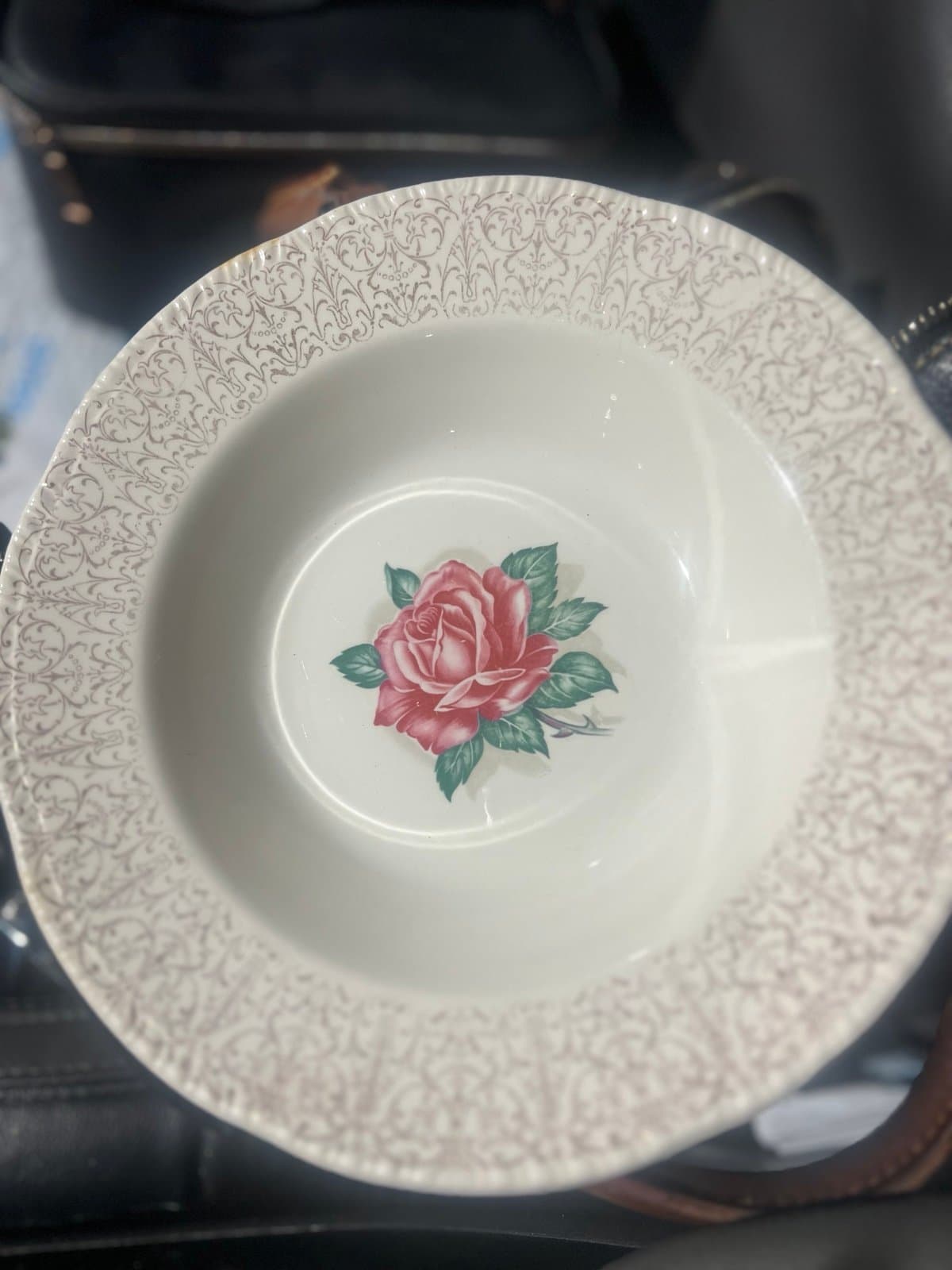 Homer laughlin antique bowl set(4)