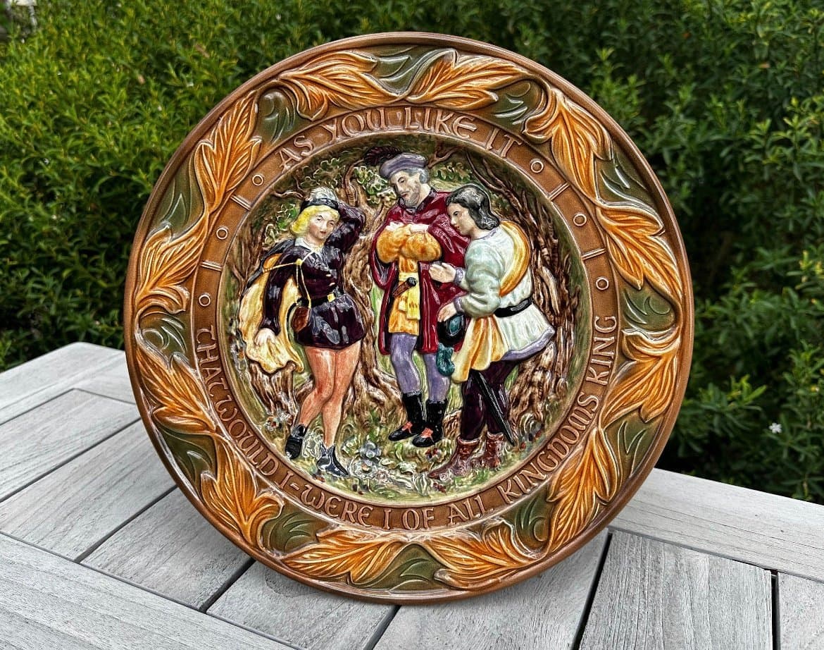 Beswick Shakespeare's Series 'As You Like It' Large Decorative Plate