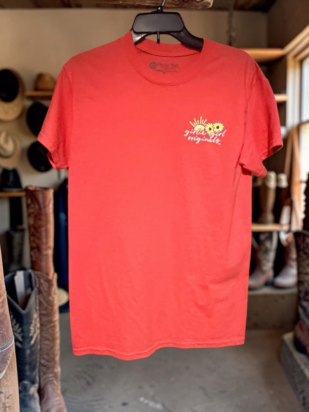 “Salt Life and Sunshine” Girlie Girl original tee, size small.