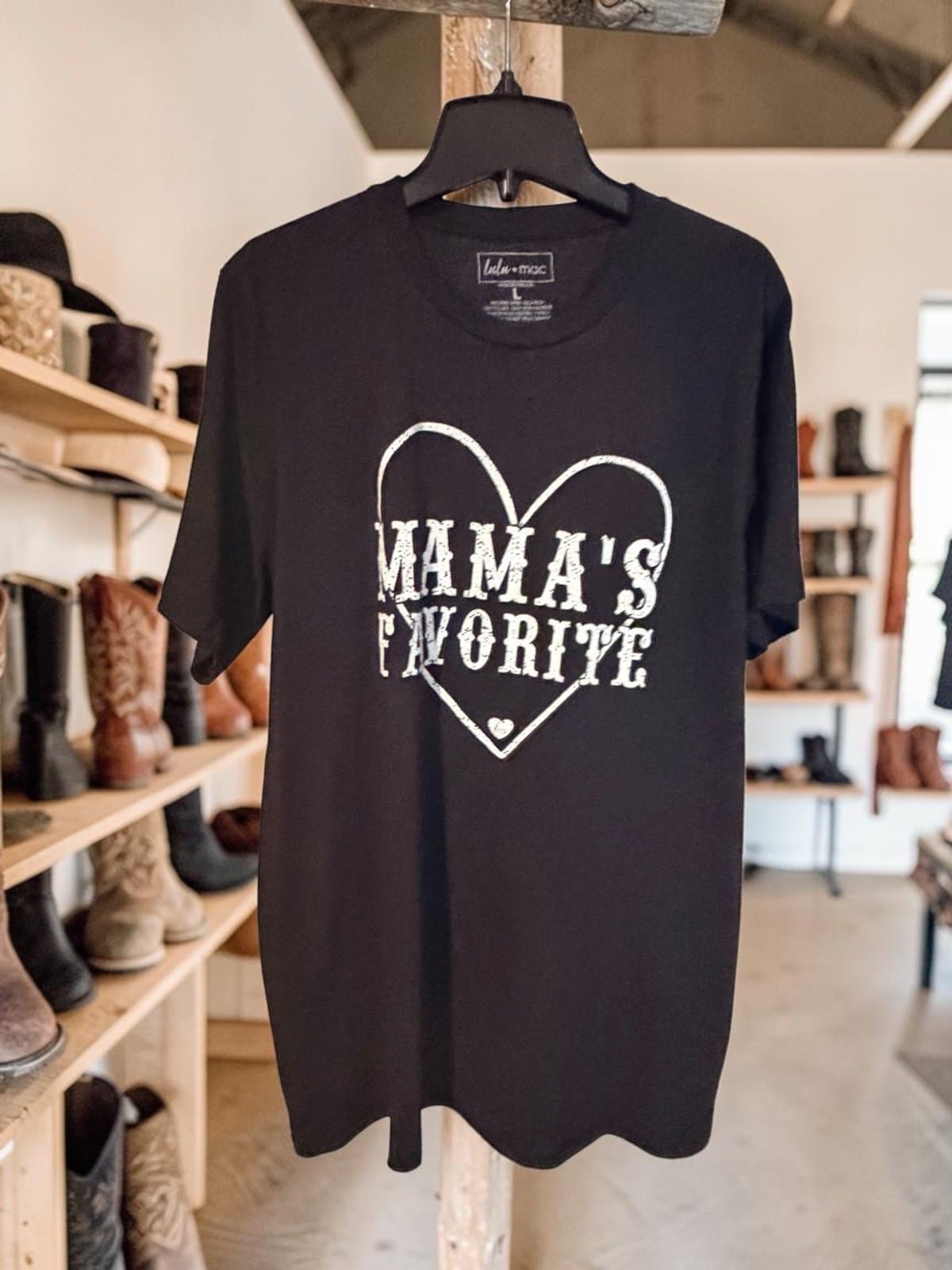 Lulu Mac’s “mamas favorite” new size large.