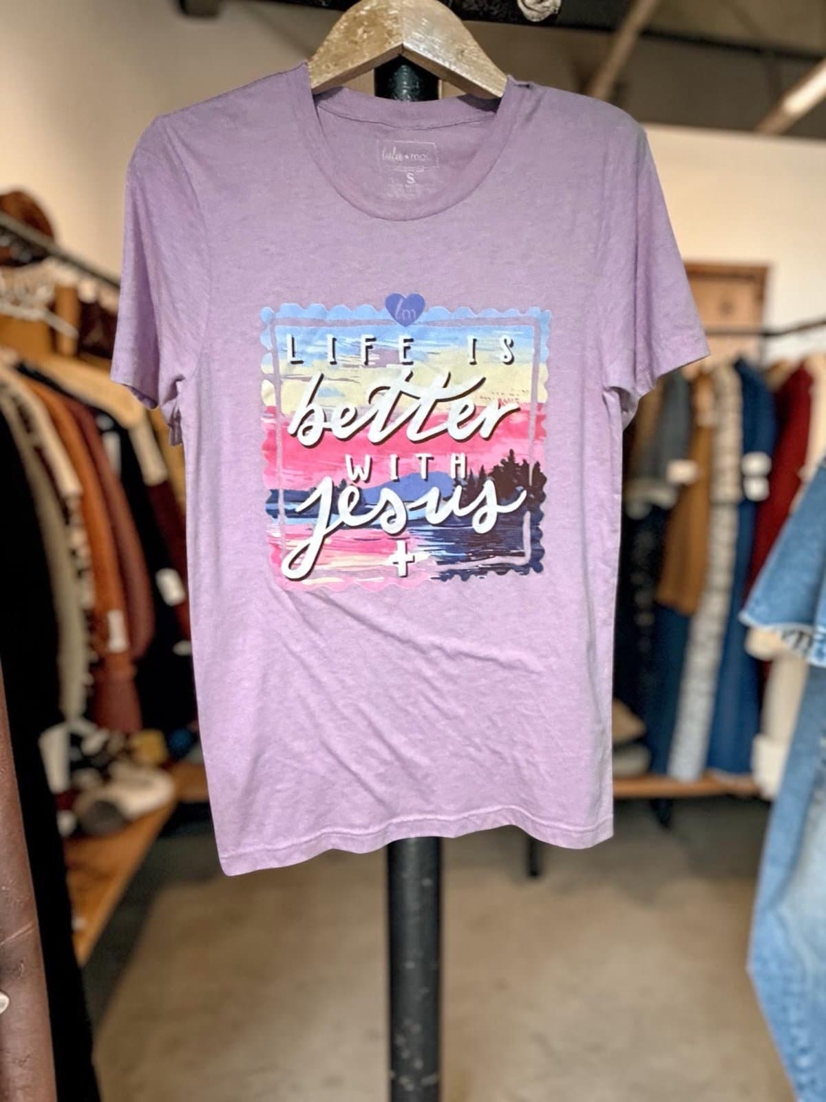 Lulu Mac “Life is Better with Jesus” Size Small
