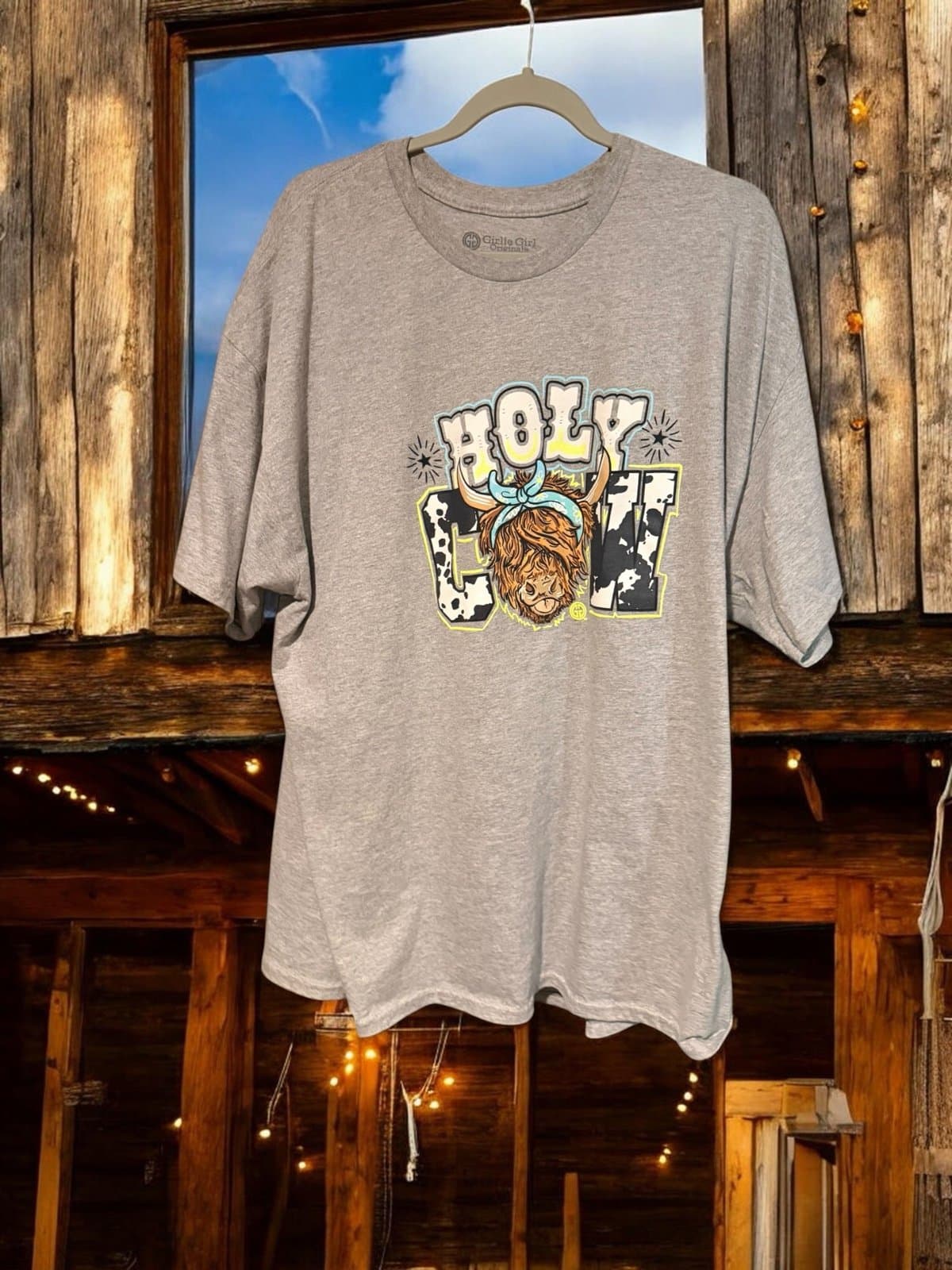 New Girlie girls originals "Holy Cow" tee 2x