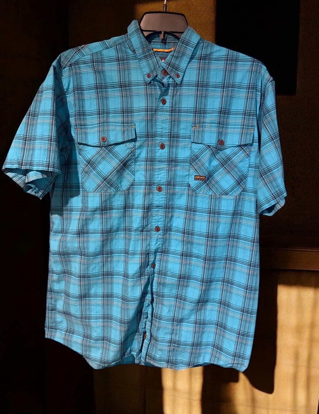 Ariat Rebar short sleeve button down