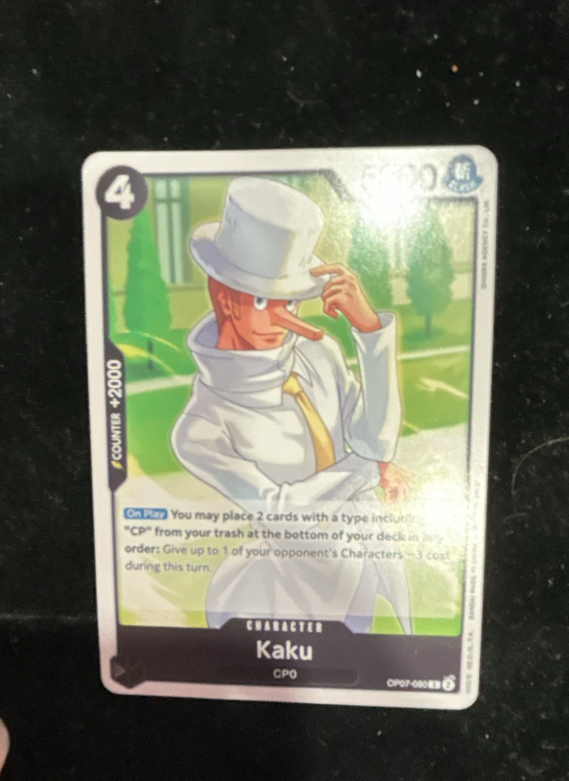 Kaku (Tournament Pack 2025 Vol. 1) OP07-080 One Piece Promotion Cards Regular