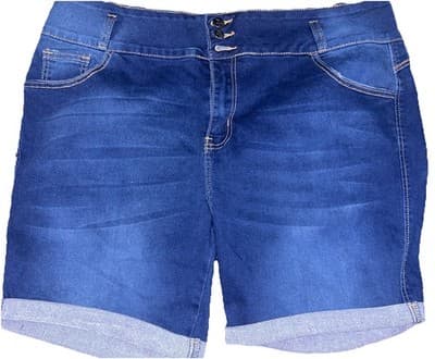 Always Friday Women’s Shorts Push Up High Rise Stretch Cuffed