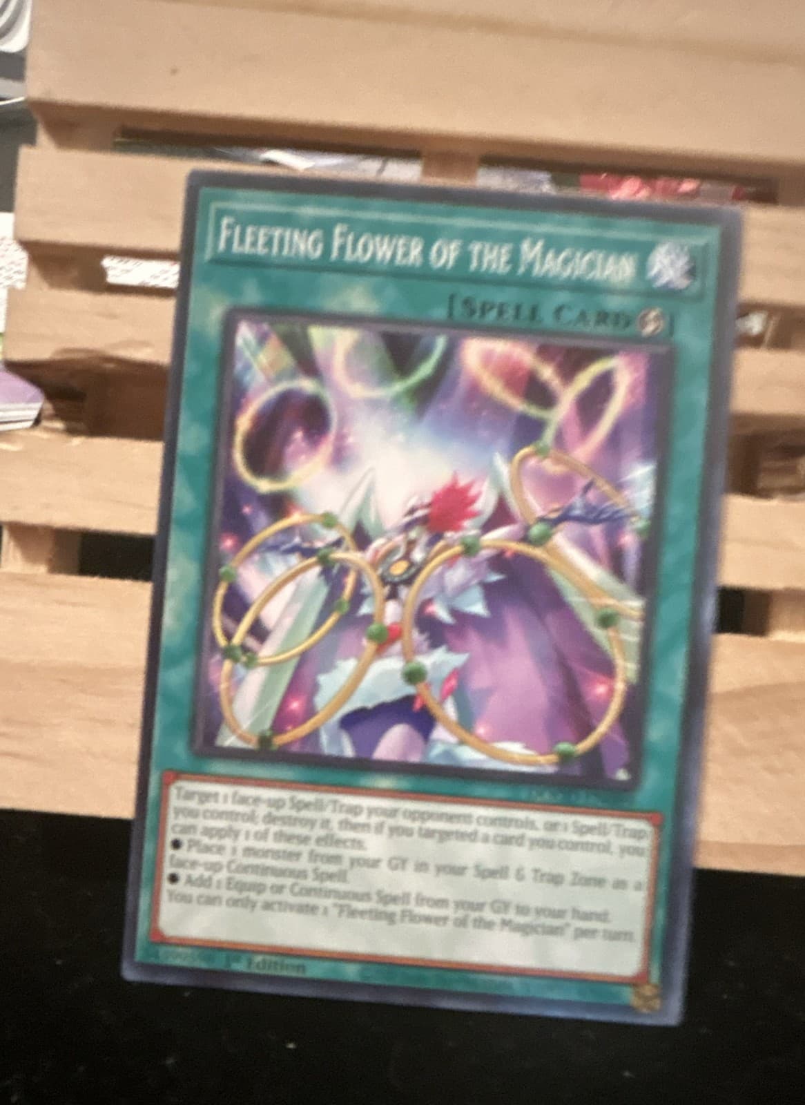 Fleeting Flower of the Magician DOOD-EN089 Doom of Dimensions 1st Edition