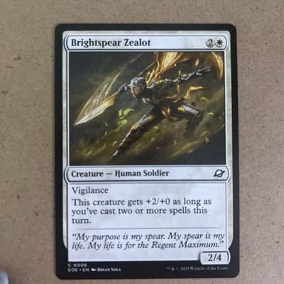 Brightspear Zealot Edge of Eternities Regular