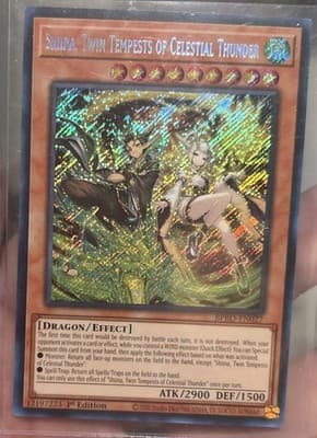 Shiina, Twin Tempests of Celestial Thunder BPRO-EN027 Burst Protocol 1st Edition