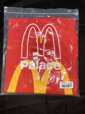 McDonalds Shirt Mens L Palace Skateboards Shirt Palace X McDonald’s Arch Red
