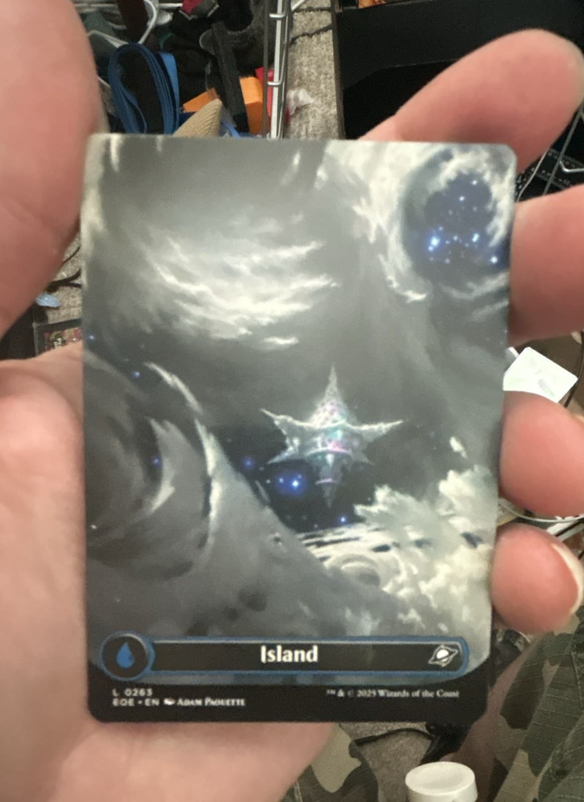 Island (0263) (Borderless) Edge of Eternities Regular