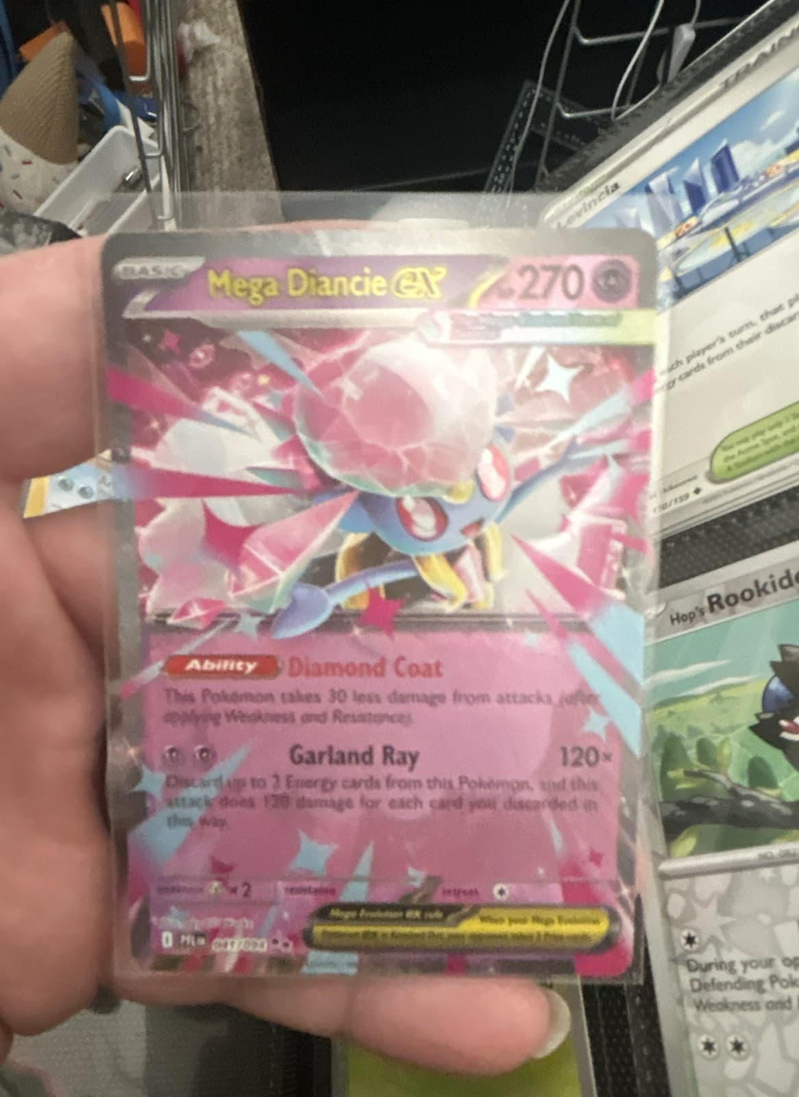 Mega Diancie ex 041/094 Me02: Phantasmal Flames Holo