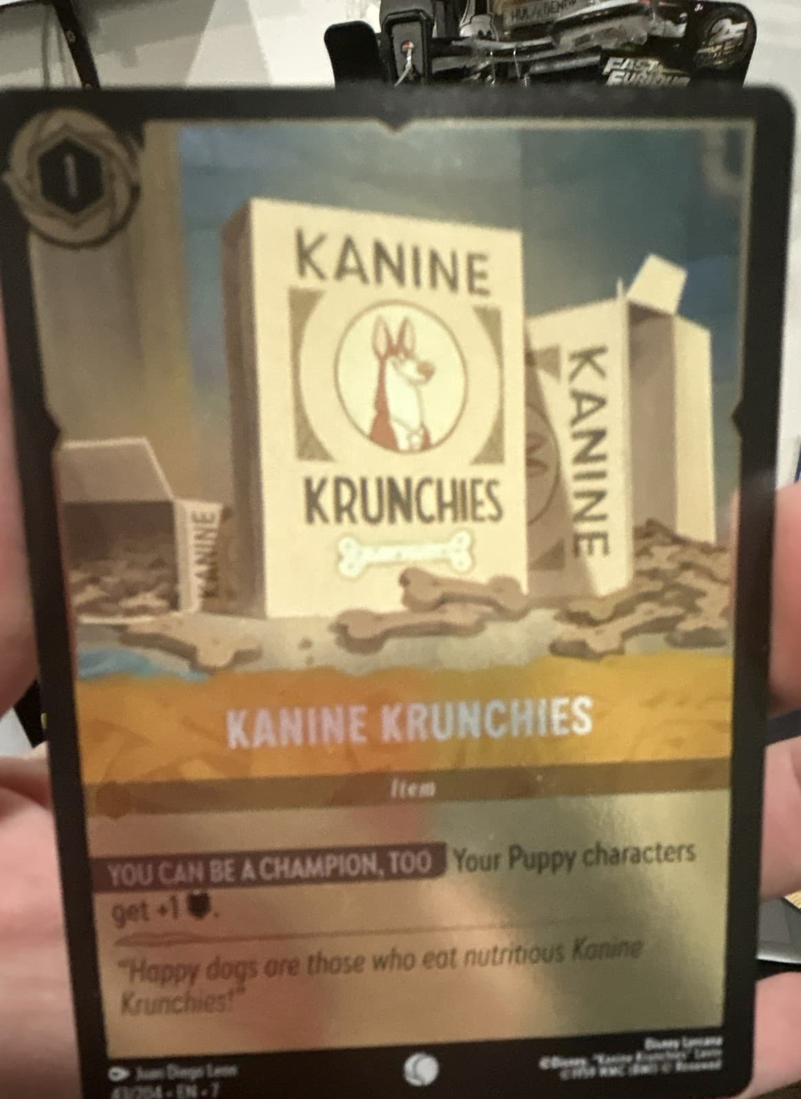Kanine Krunchies 43/204 Archazia's Island Cold Foil