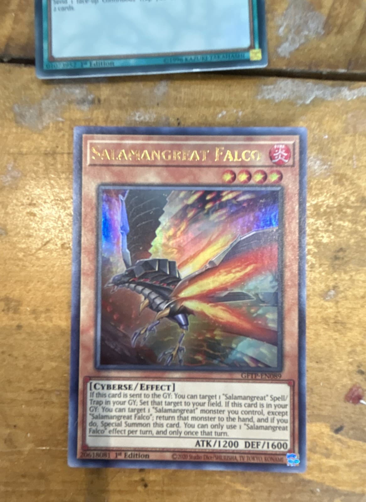 Salamangreat Falco GFTP-EN089 Ghosts from the Past 1st Edition