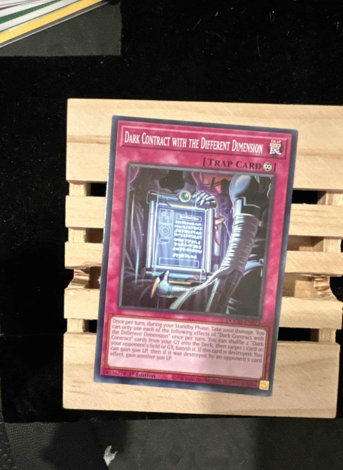 Dark Contract with the Different Dimension DOOD-EN073 Doom of Dimensions 1st...