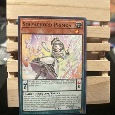 Solfachord Primoa DOOD-EN021 Doom of Dimensions 1st Edition