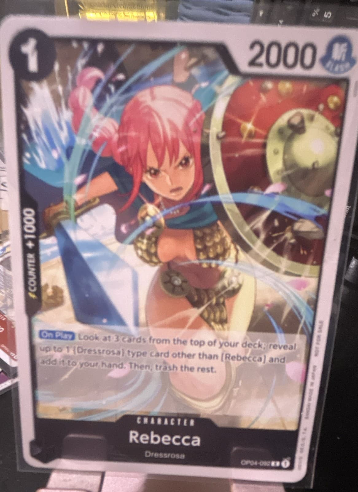 Rebecca (Tournament Pack 2025 Vol. 2) OP04-092 One Piece Promotion Cards Regular