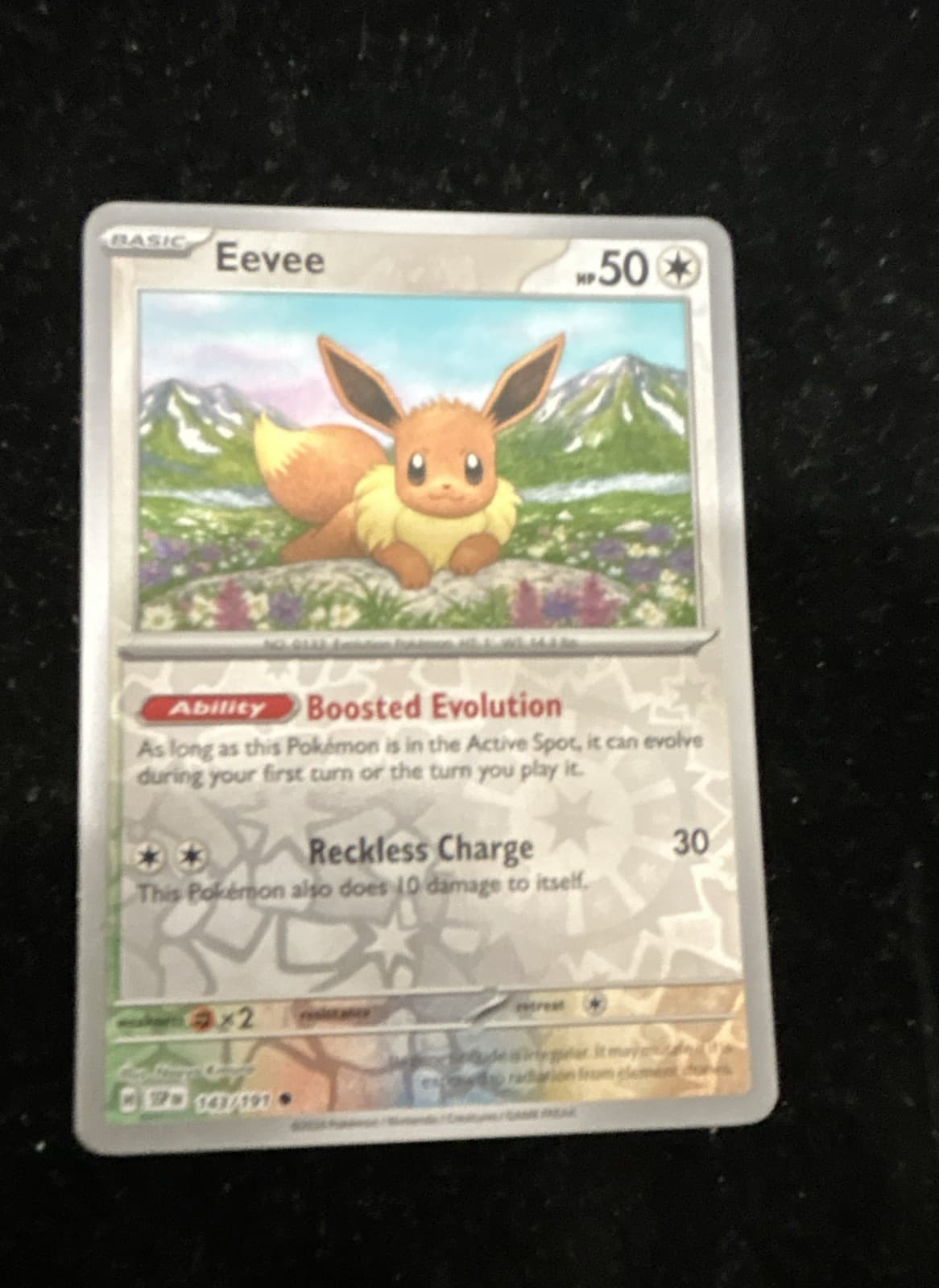 Eevee 074/131 Sv: Prismatic Evolutions Reverse Holo