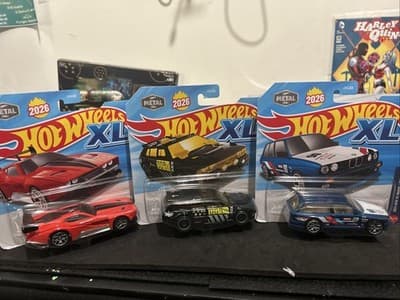 Hot Wheels XL 2026 LOT OF 3