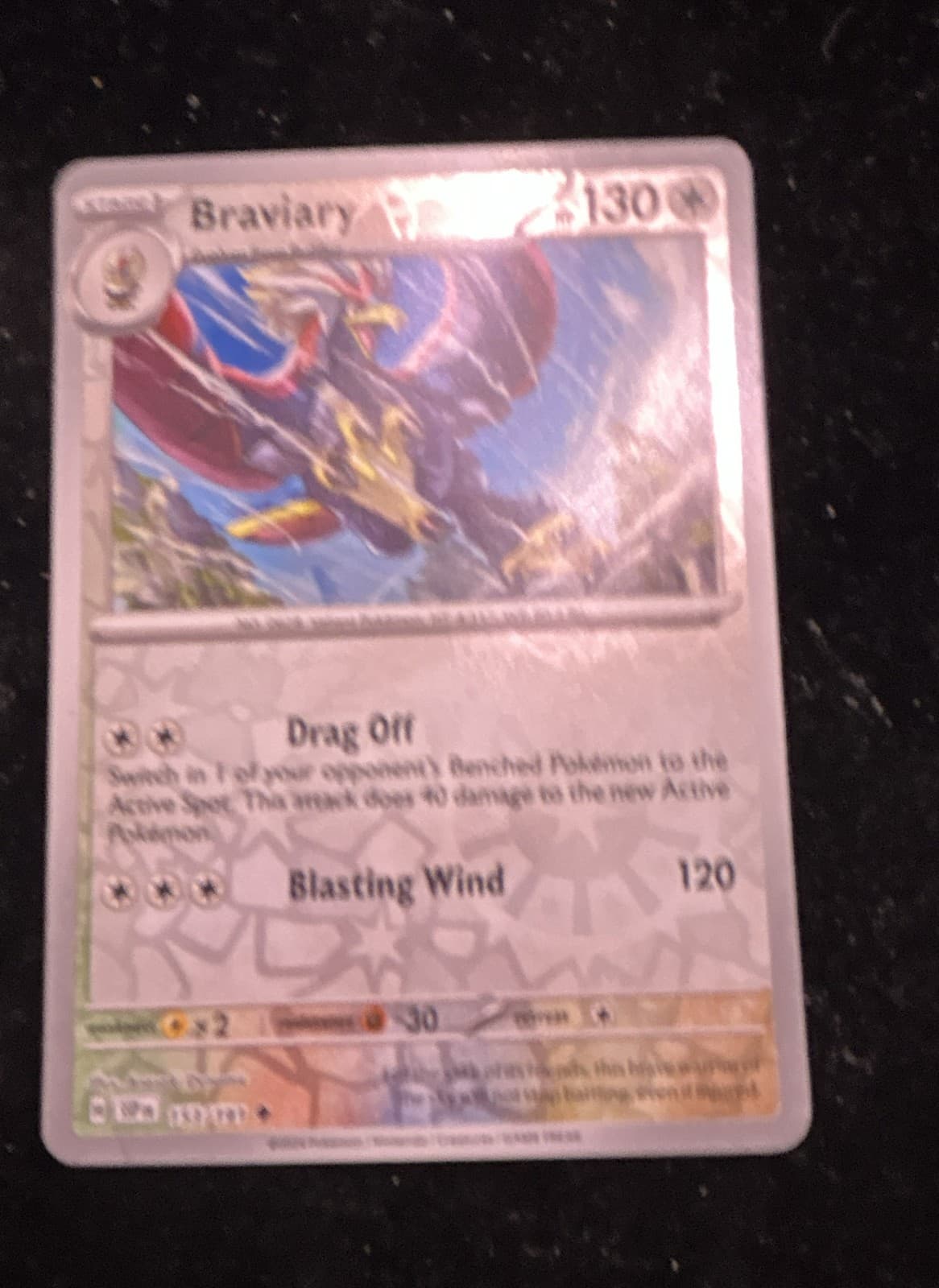 Braviary 153/191 Sv08: Surging Sparks Reverse Holo