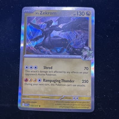 Pokémon TCG N's Zekrom 155/217 - Holo - Basic - English - NM