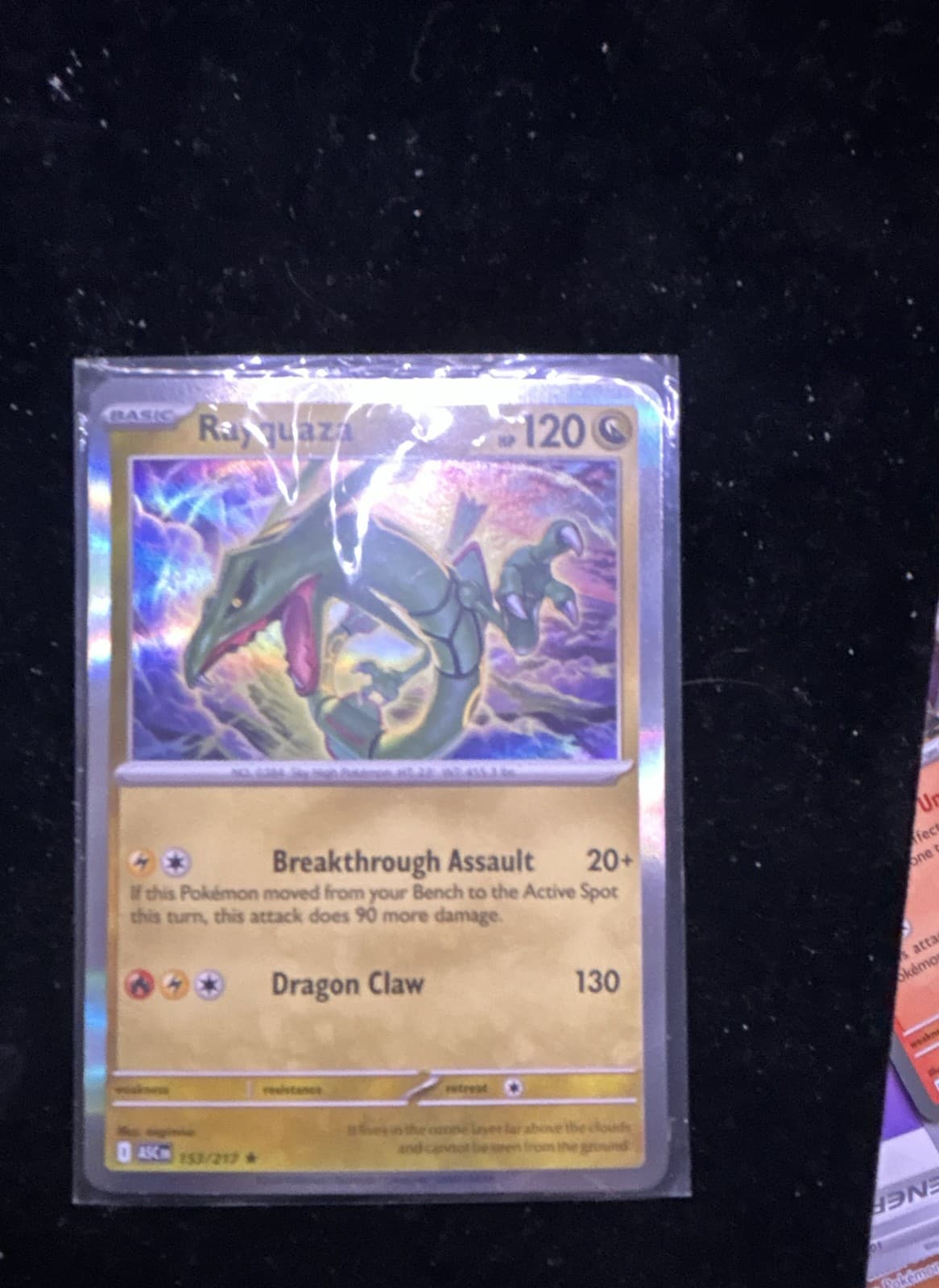 Rayquaza 153/217 Me: Ascended Heroes Holo