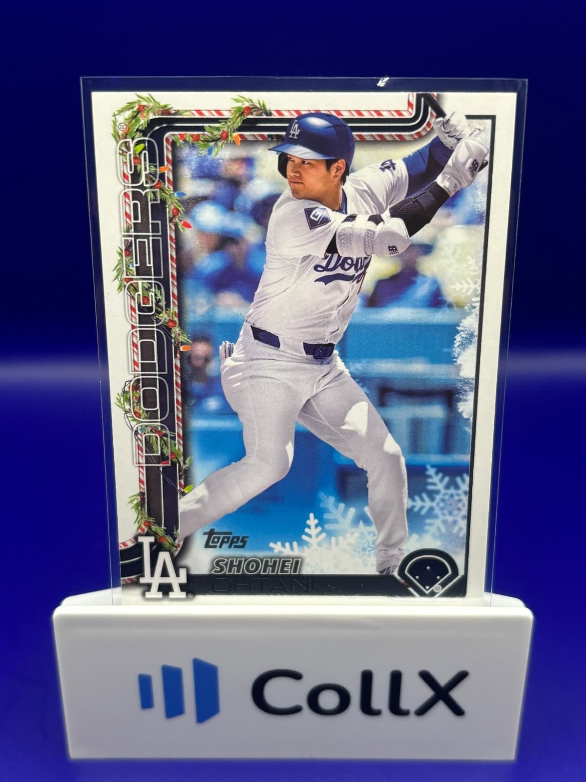 2025 Topps Holiday Shohei Ohtani Holiday Snowflakes #H200 Los Angeles Dodgers