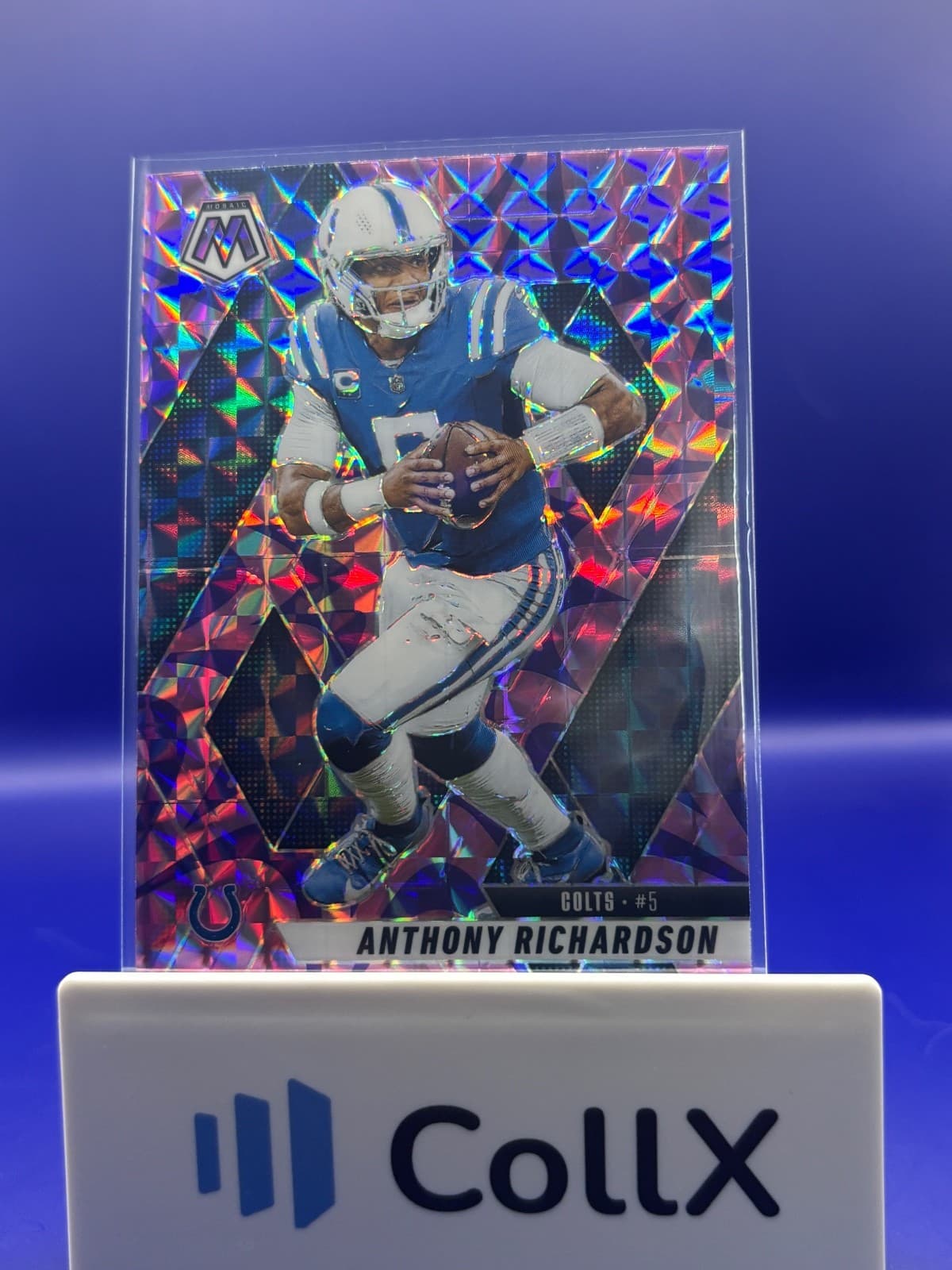 2025 Panini Mosaic Anthony Richardson Silver Mosaic Indianapolis Colts