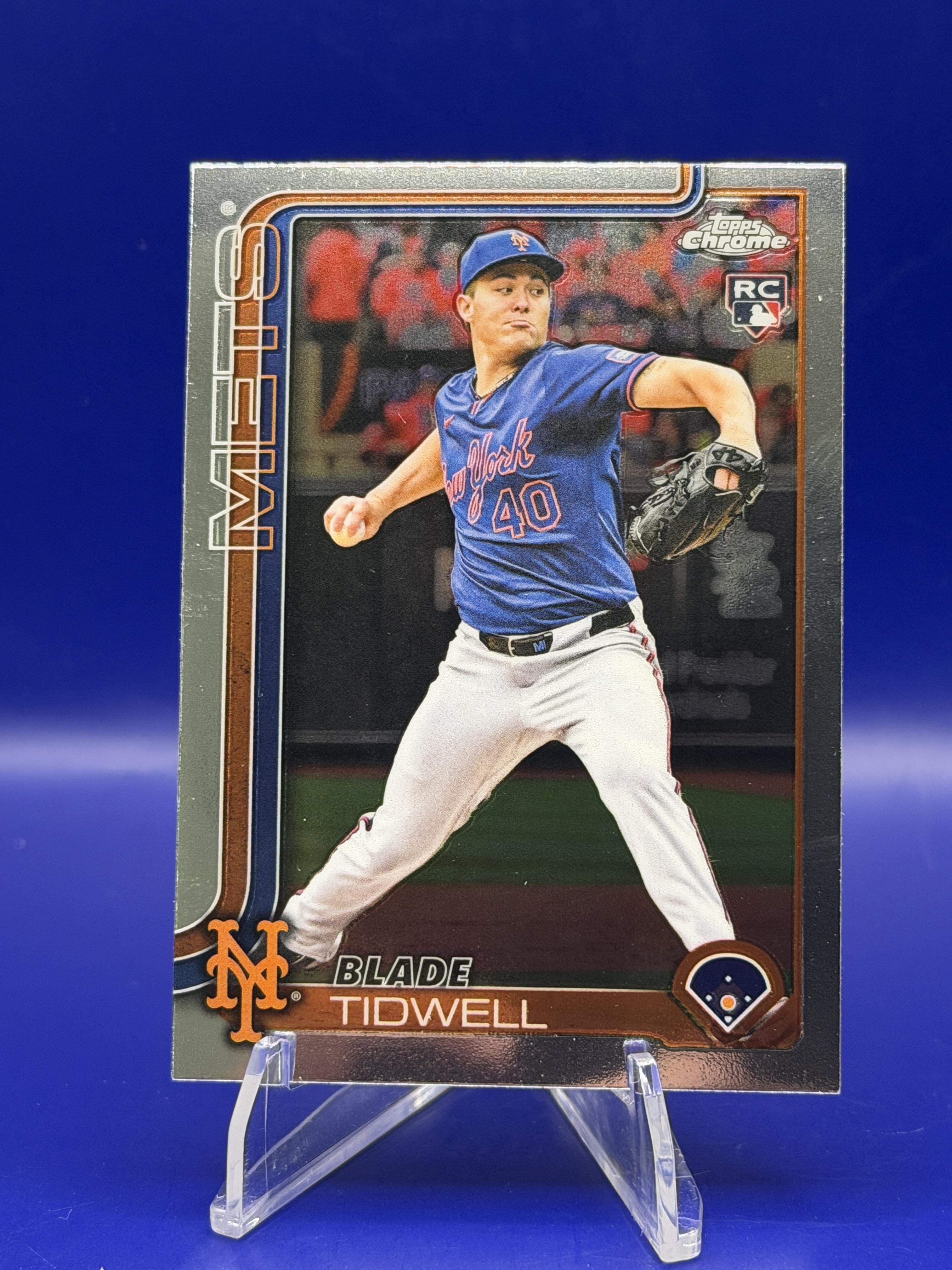 2025 Topps Chrome Update Blade Tidwell #USC14 Toronto Blue Jays Baseball NM