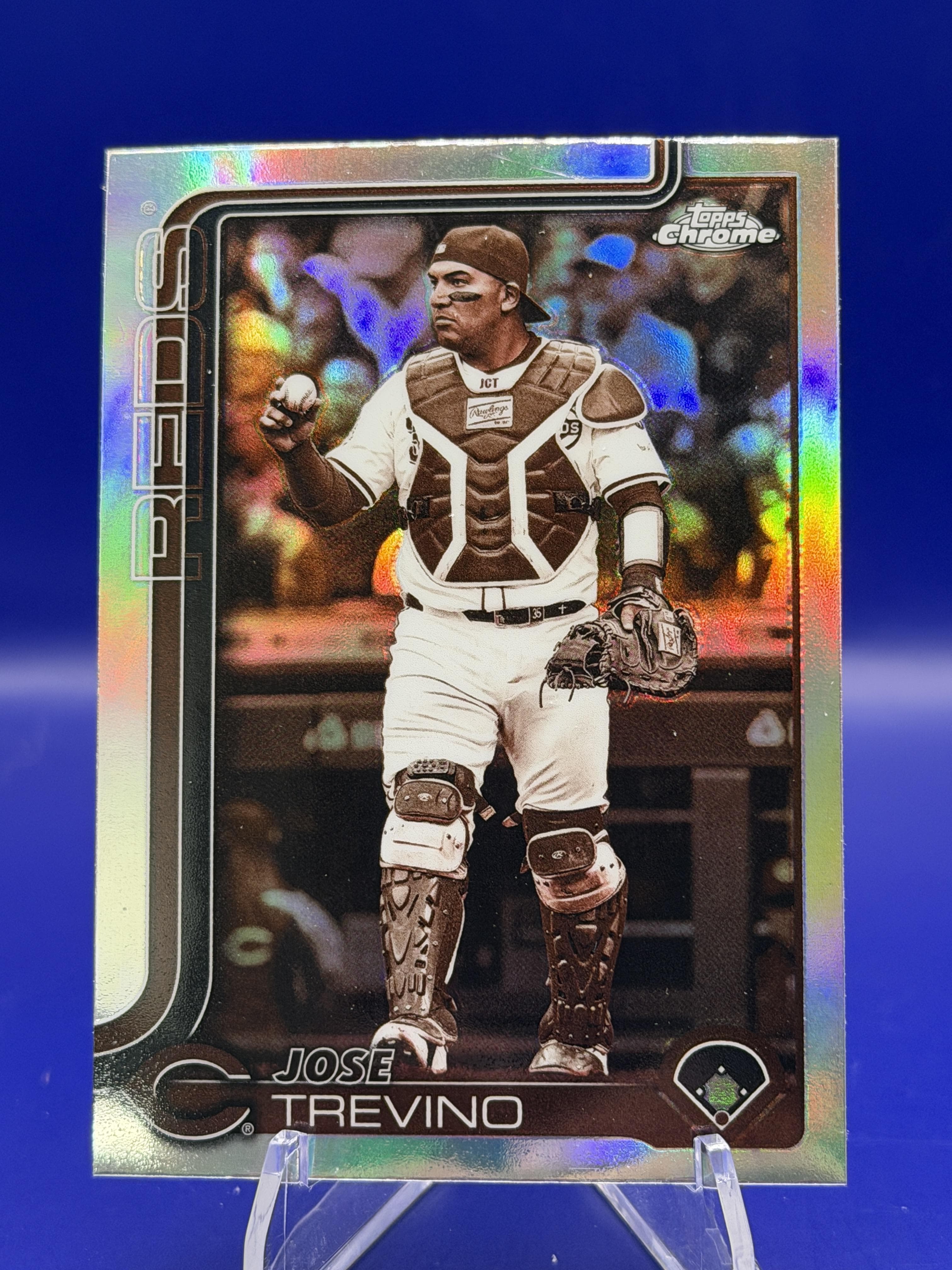 2025 Topps Chrome Update Jose Trevino Sepia Refractor #USC2 NY Yankees NM