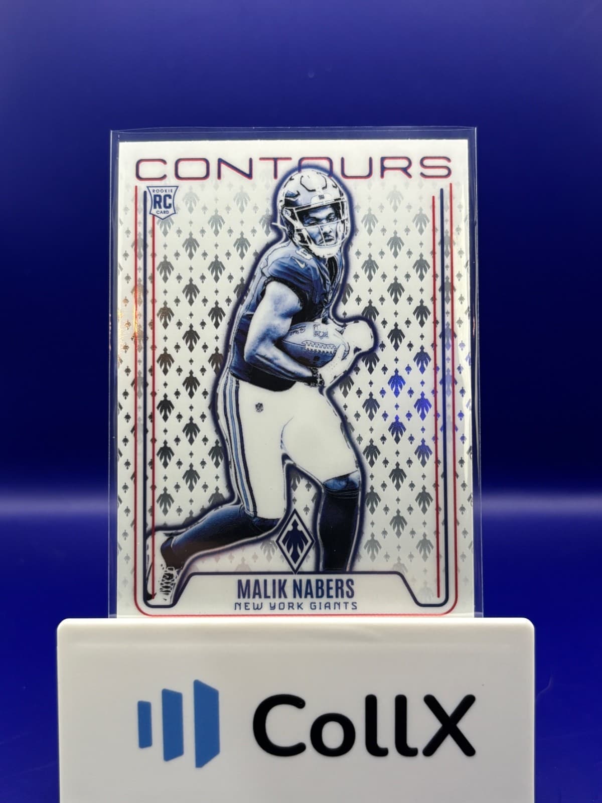 2024 Panini Phoenix Malik Nabers Contours RC #CON-MNS Giants