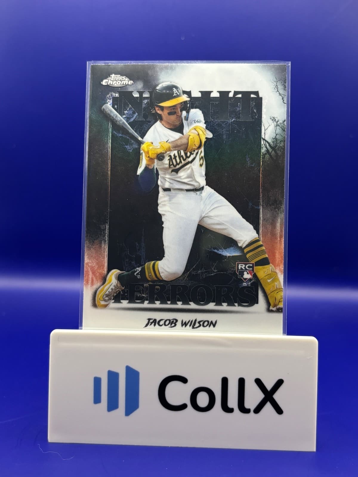 Jacob Wilson #NT-11 2025 Topps Chrome Update Night Terrors