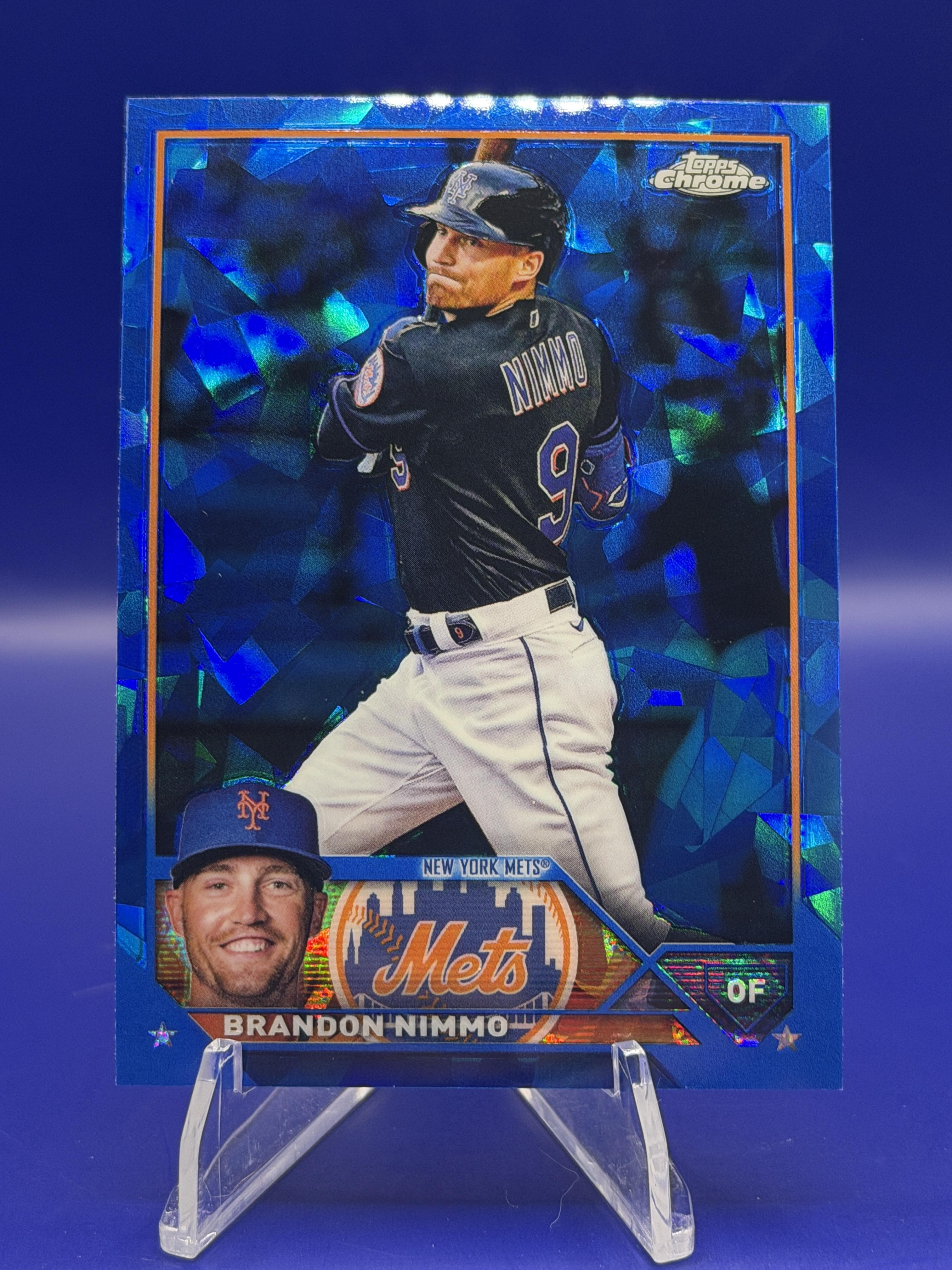 2023 Topps Chrome Sapphire Edition Brandon Nimmo #614 New York Mets NM