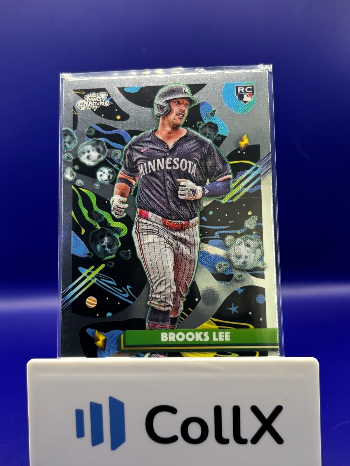 2025 Topps Cosmic Chrome Brooks Lee RC #129 Minnesota Twins Rookie Baseball