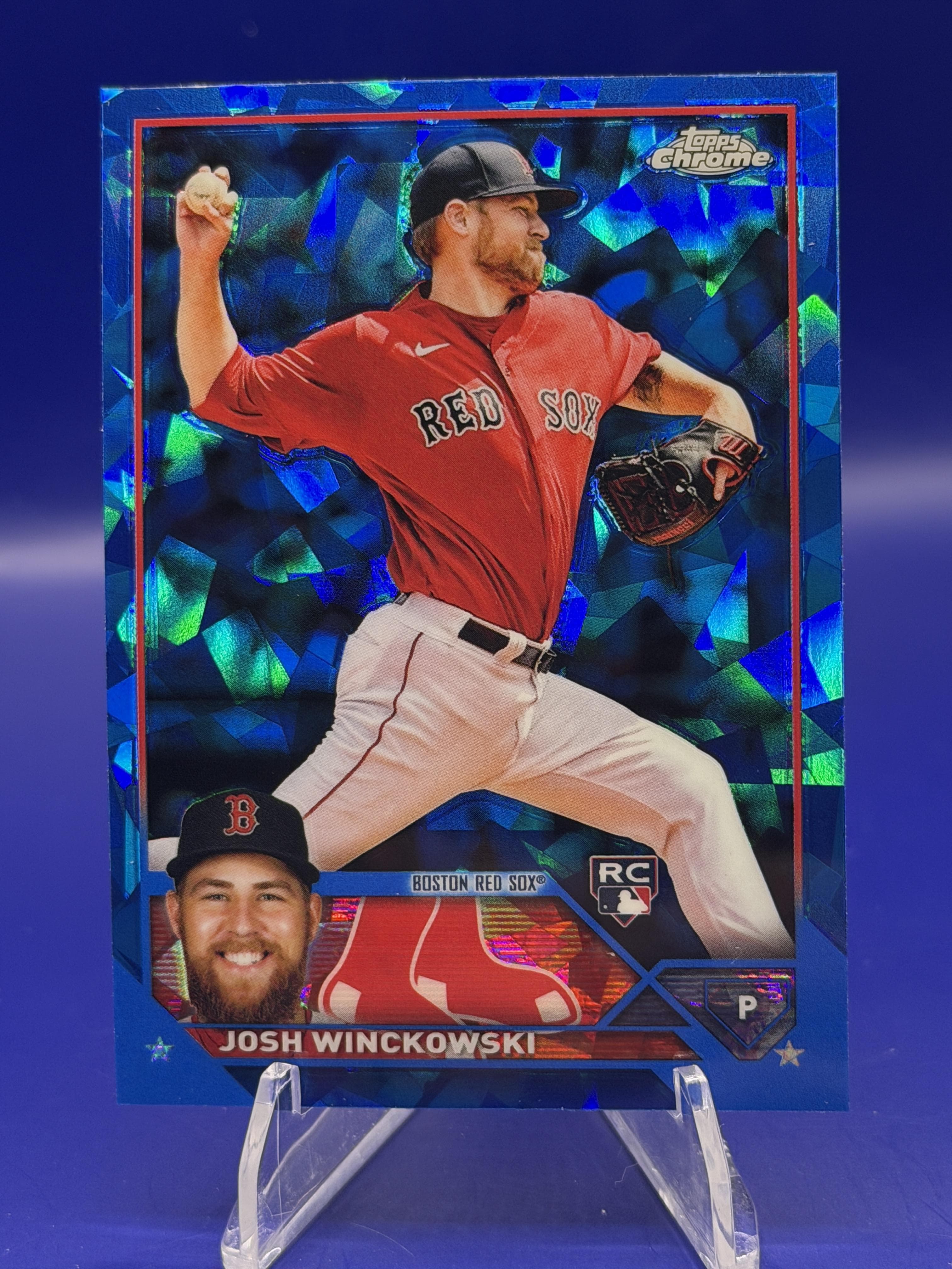 2023 Topps Chrome Sapphire Edition Josh Winckowski #76 Boston Red Sox NM