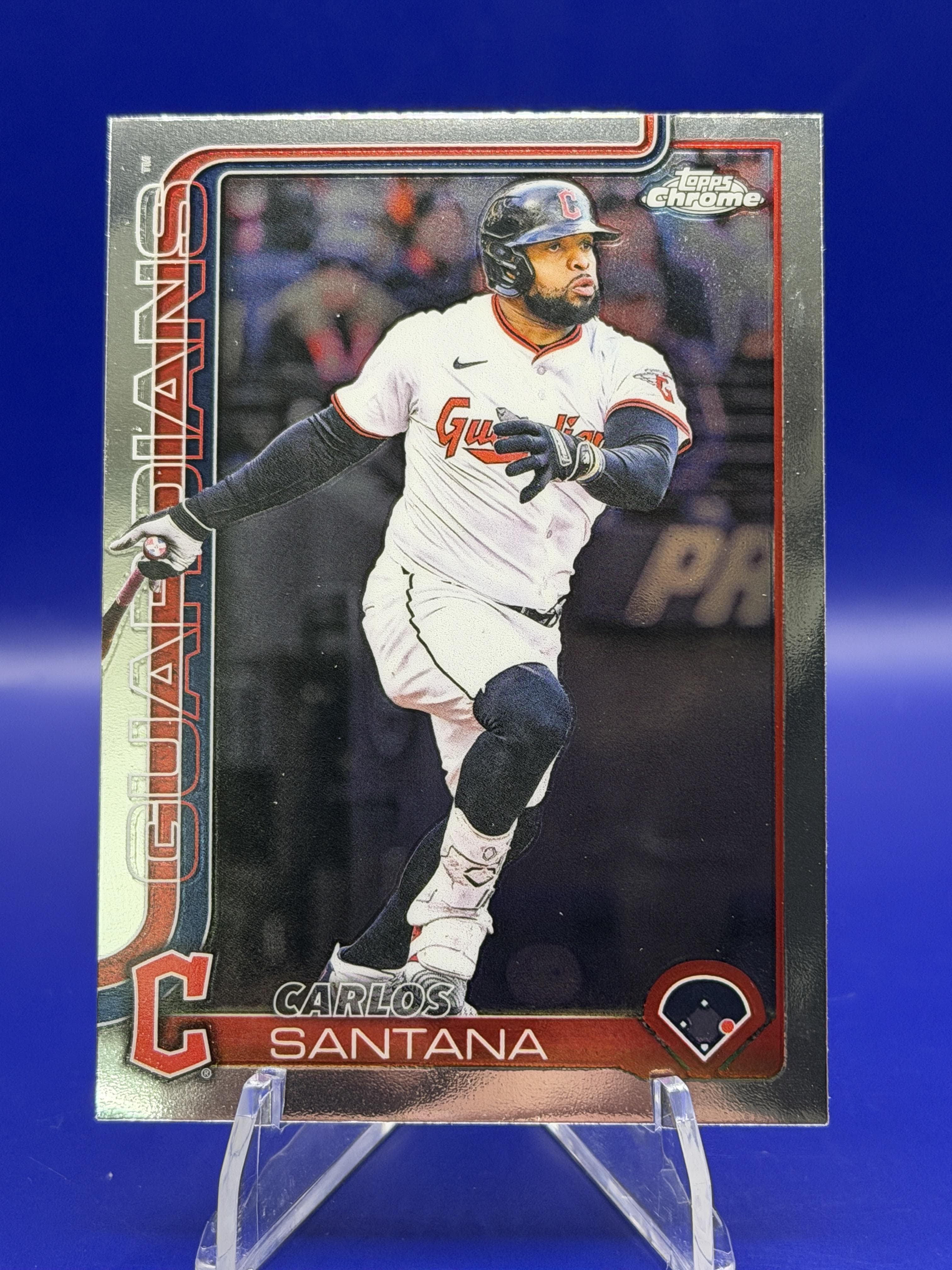 2025 Topps Chrome Update Carlos Santana #USC11 Seattle Mariners Baseball NM
