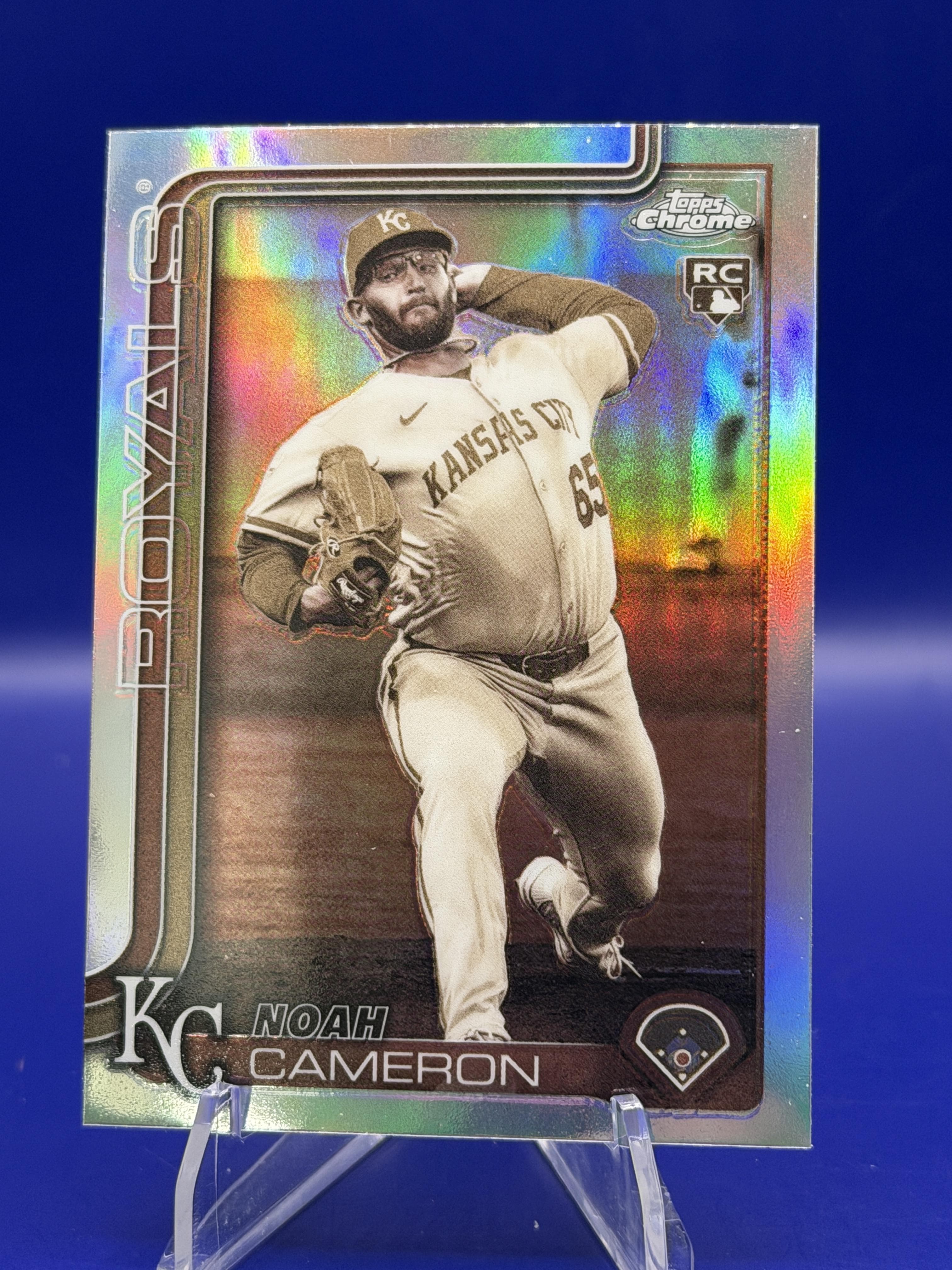 2025 Topps Chrome Update Noah Cameron Sepia Refractor #USC69 Baseball NM