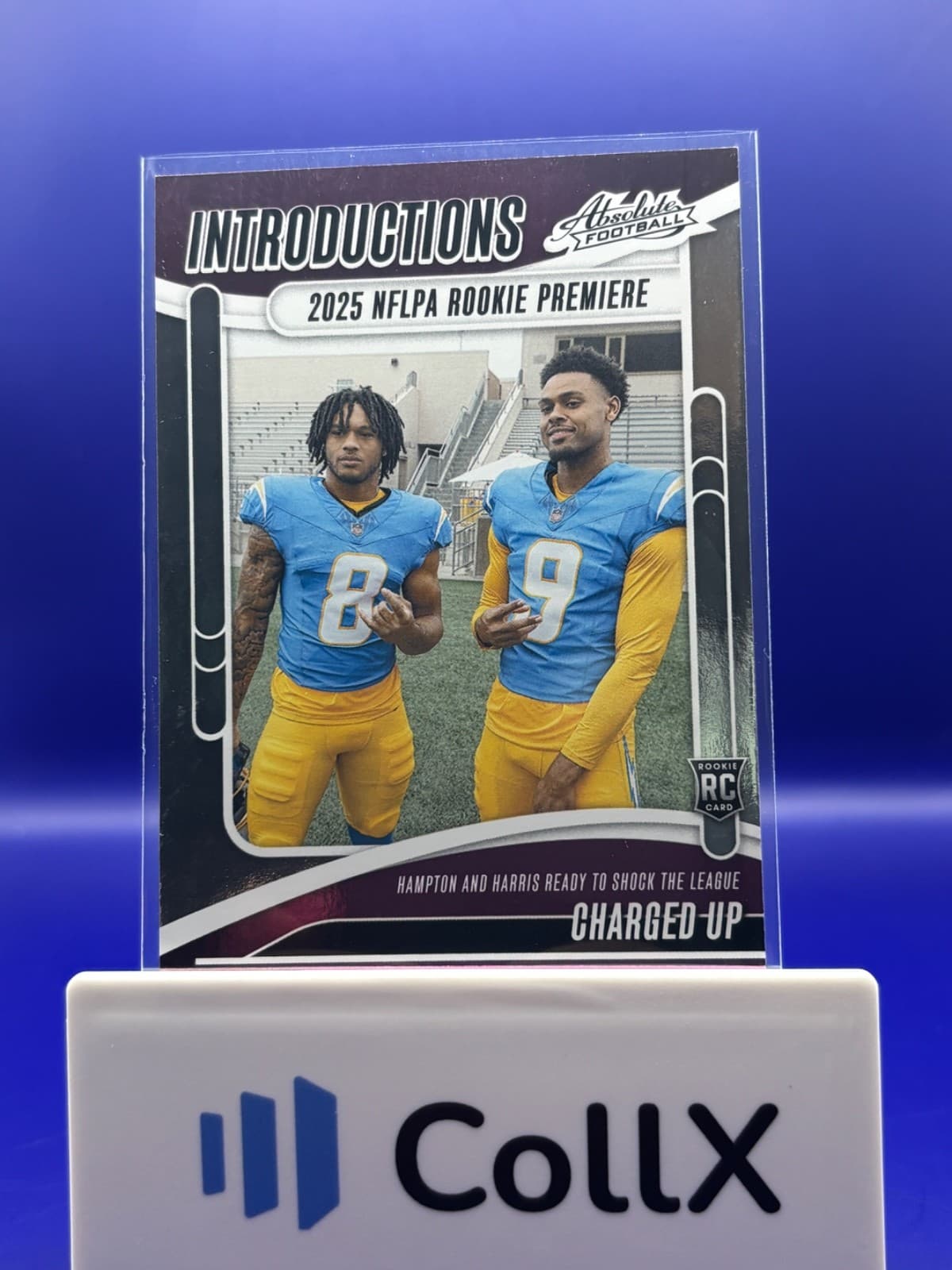 2025 Panini Absolute Introductions Omarion Hampton Tre Harris RC