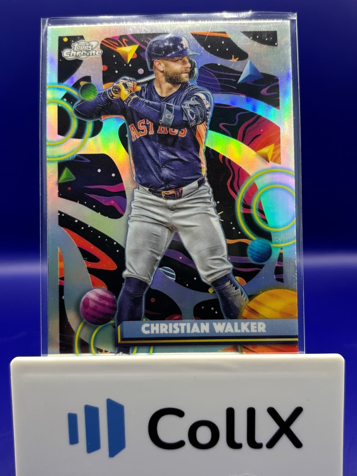 2025 Topps Chrome Cosmic #33 Christian Walker Refractor