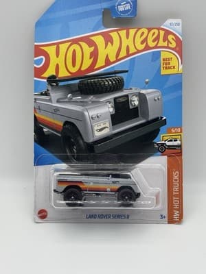 Hot Wheels Land Rover Series ii 2 92/250 Track Stars Hot Trucks Limited NEW