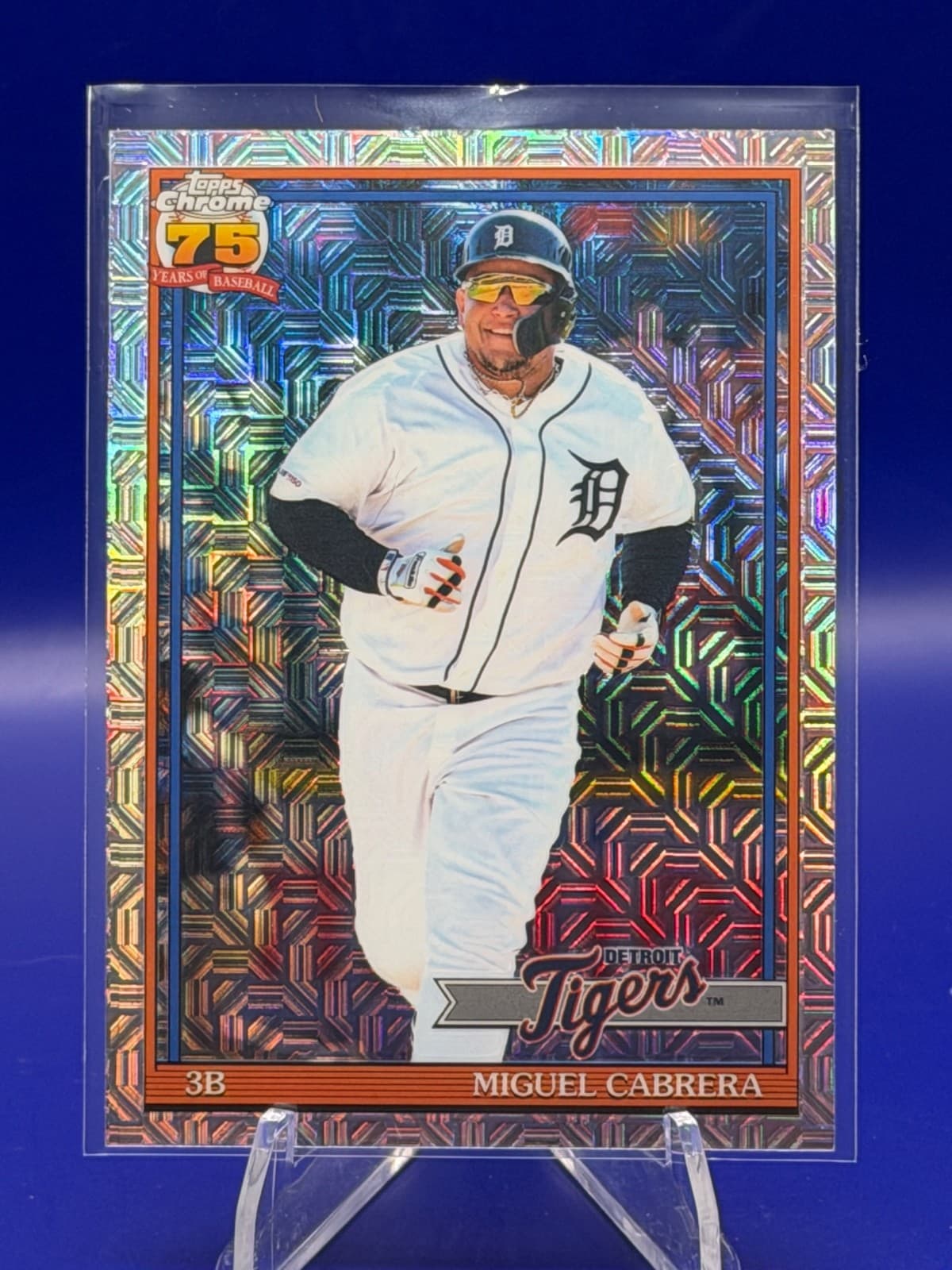 2026 Topps Series 1 1991 Topps Chrome Mojo Miguel Cabrera Tigers 91C-93