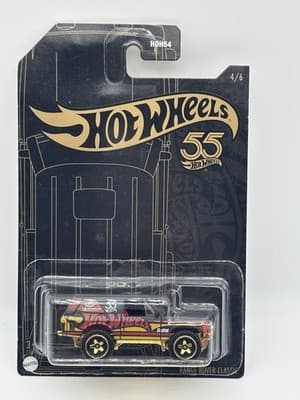 Hot Wheels 55th year Anni. Black & Gold Series # Range Rover Classic , card
