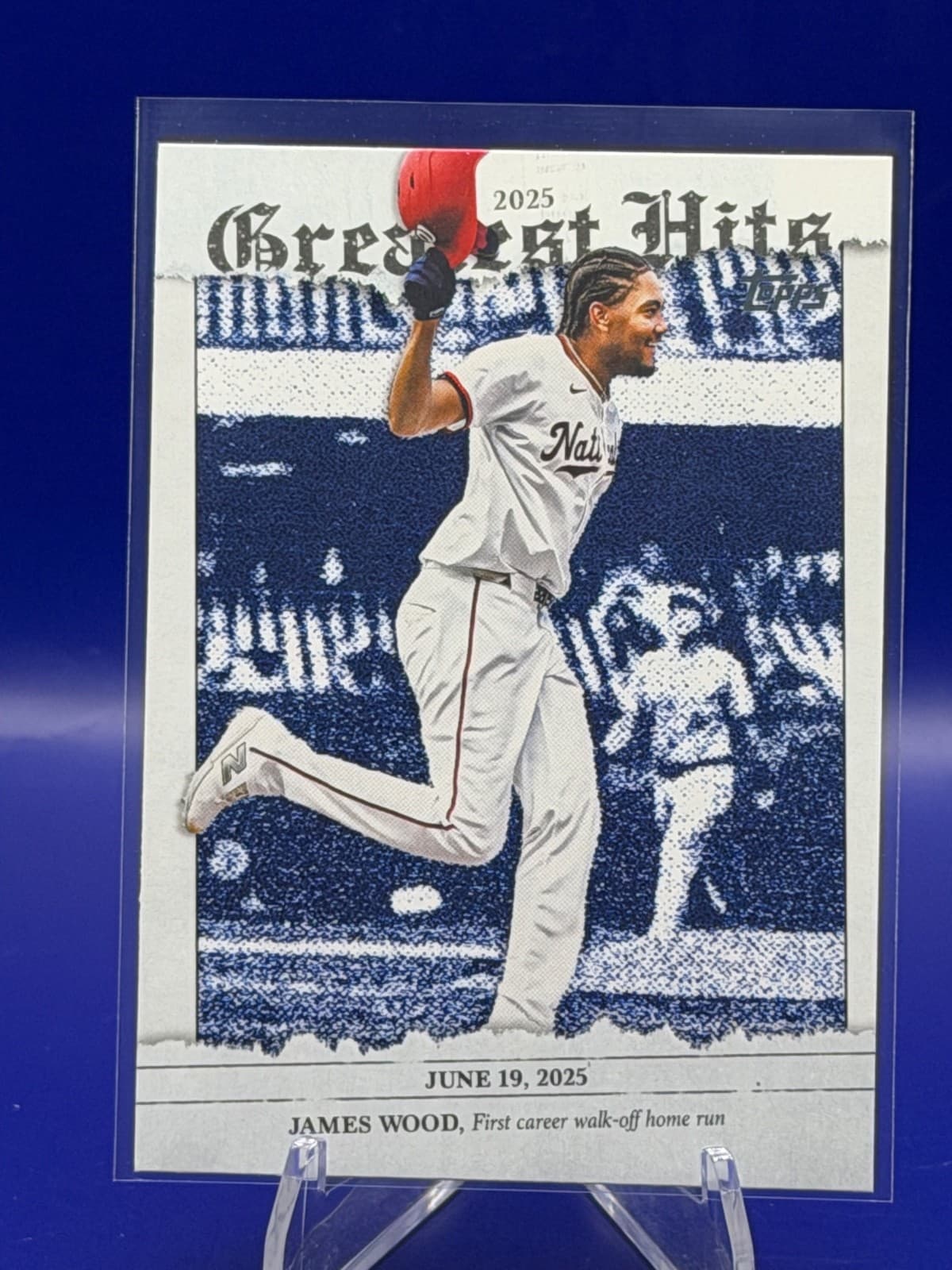 2026 Topps Series 1 Greatest Hits James Wood GH-4 Washington Nationals