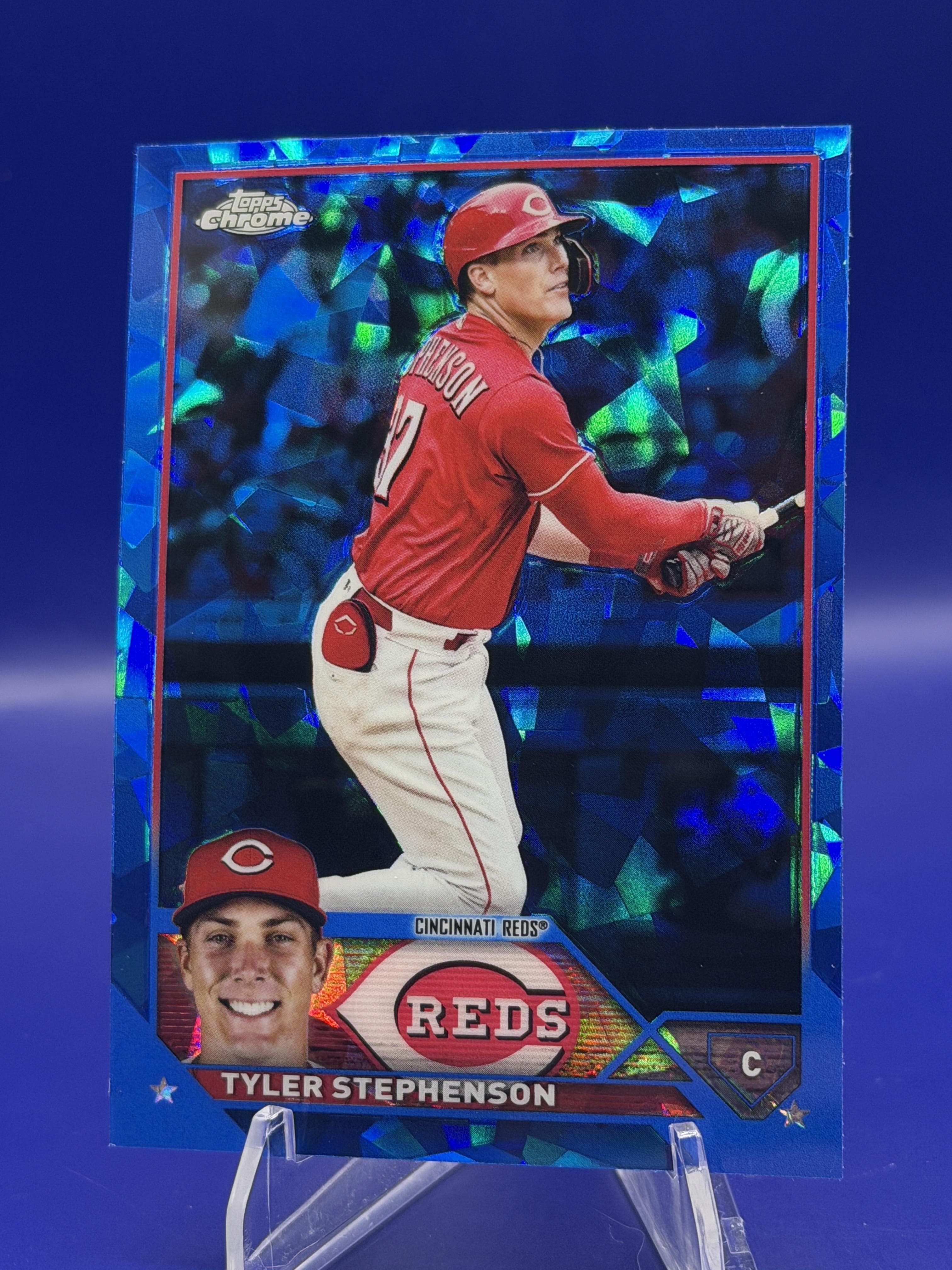 2023 Topps Chrome #162 Tyler Stephenson Refractors