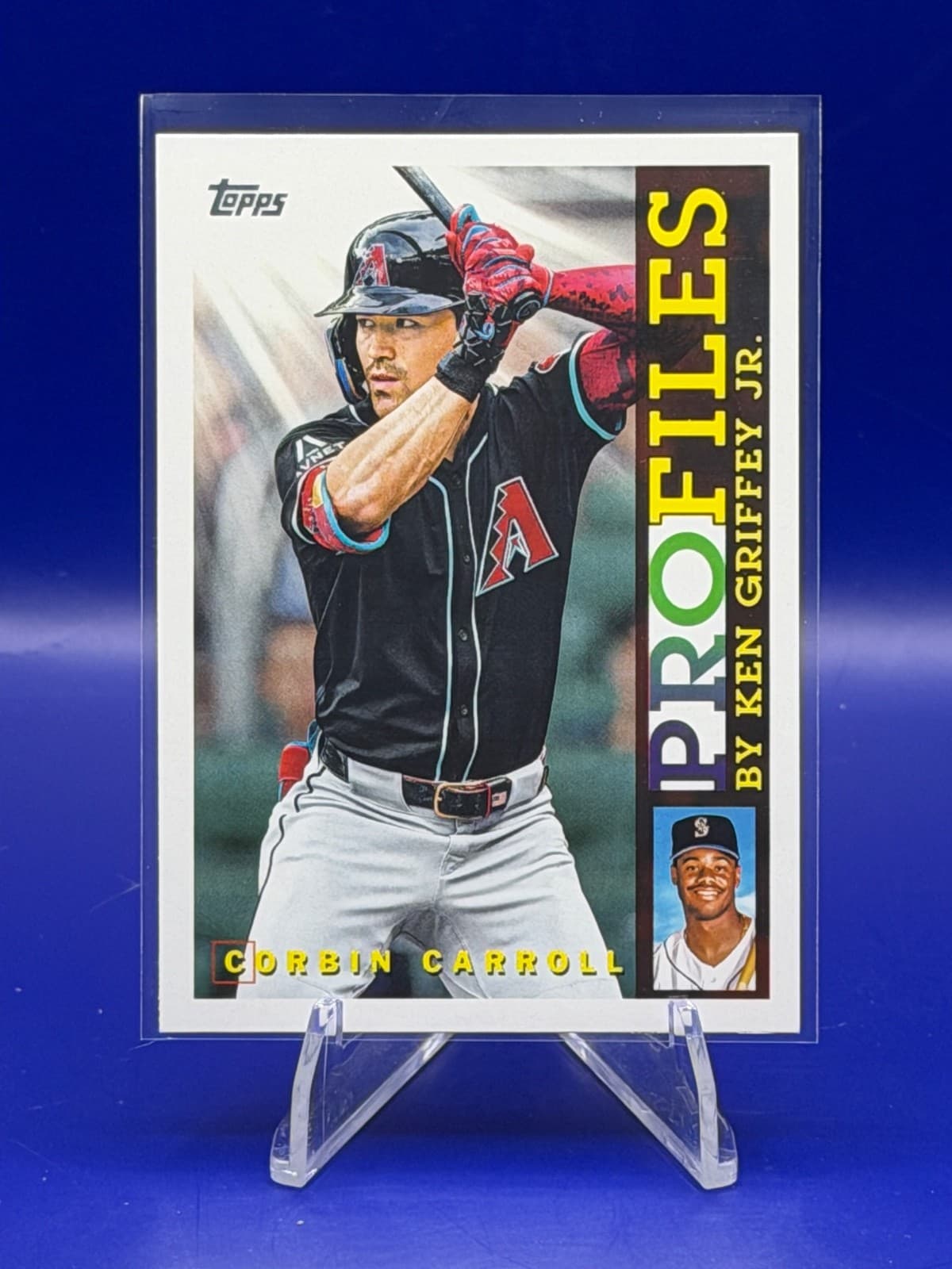 2026 Topps Series 1 Corbin Carroll Profiles TP-6 Arizona Diamondbacks Insert